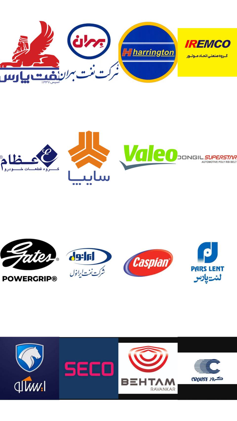 لوازم بر اساس برند